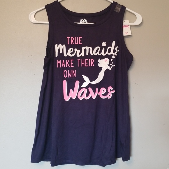 Nwt Sparkling Mermaid Top Size 14/16 - Picture 2 of 6